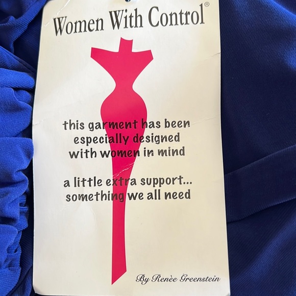 Women With Control Purple/Royal Blue Maxi Dress Size Small S NWT - Picture 9 of 11